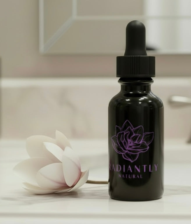 Golden glow facial oil